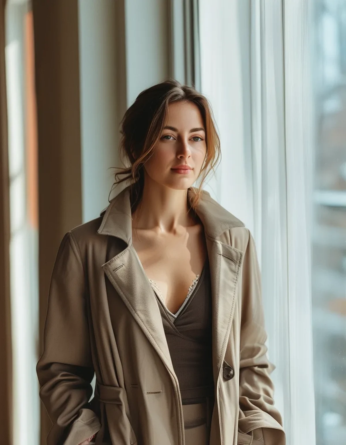 The Jacket Length Rule That Changes Everything for an Apple Shape