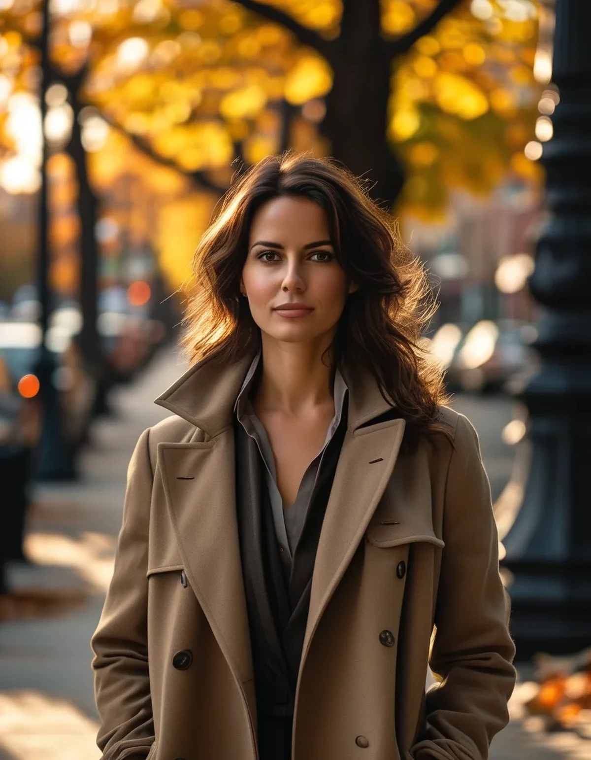 The Jacket Length Question That Decides Every Fall Outfit for an Apple Shape